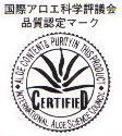 国際アロエ科学評議会品質認定マーク